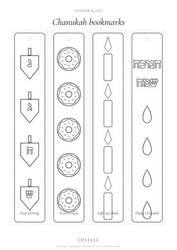 Preview of Colour-in bookmarks