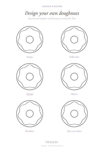Preview of Design your own doughnuts